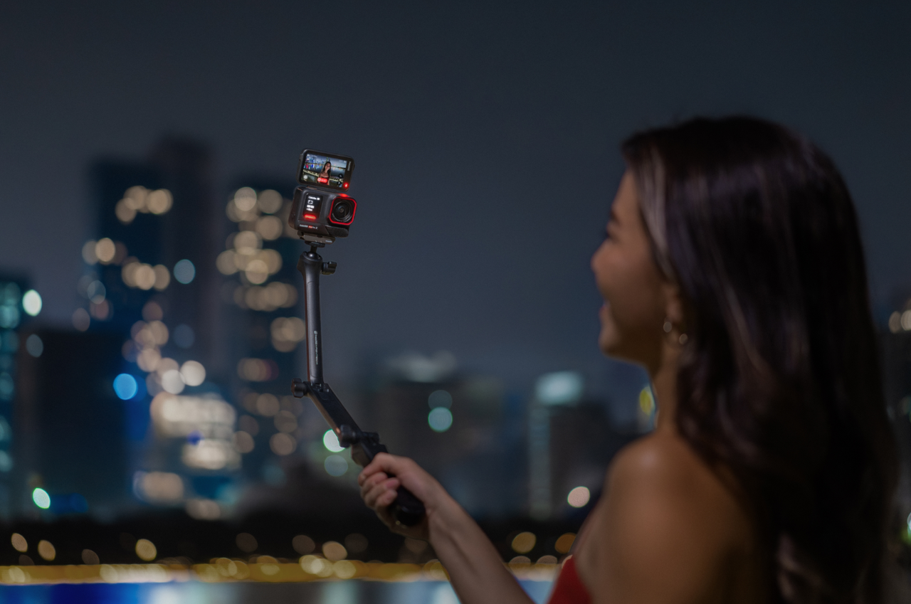 Insta360 Ace Pro 2 8K-Action-Cam für Outdoor YouTube-Videos